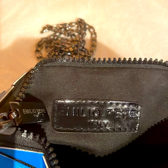 Royal Blue Emilio Pepe Italy Purse/Clutch - Picture 6 of 9